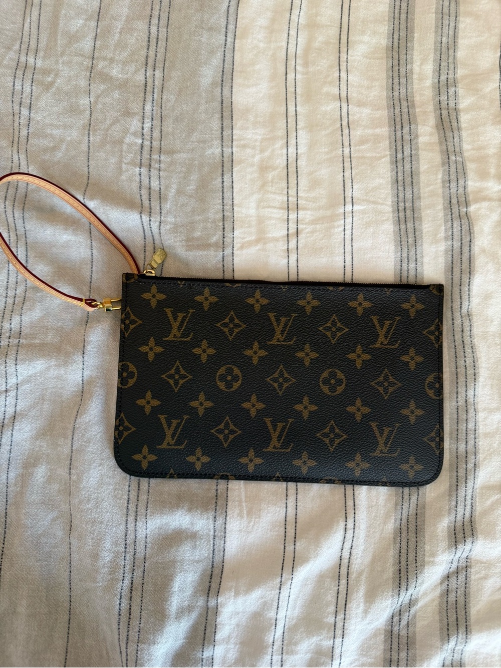Louis Vuitton Brown and Tan Pochette - Picture 2 of 8